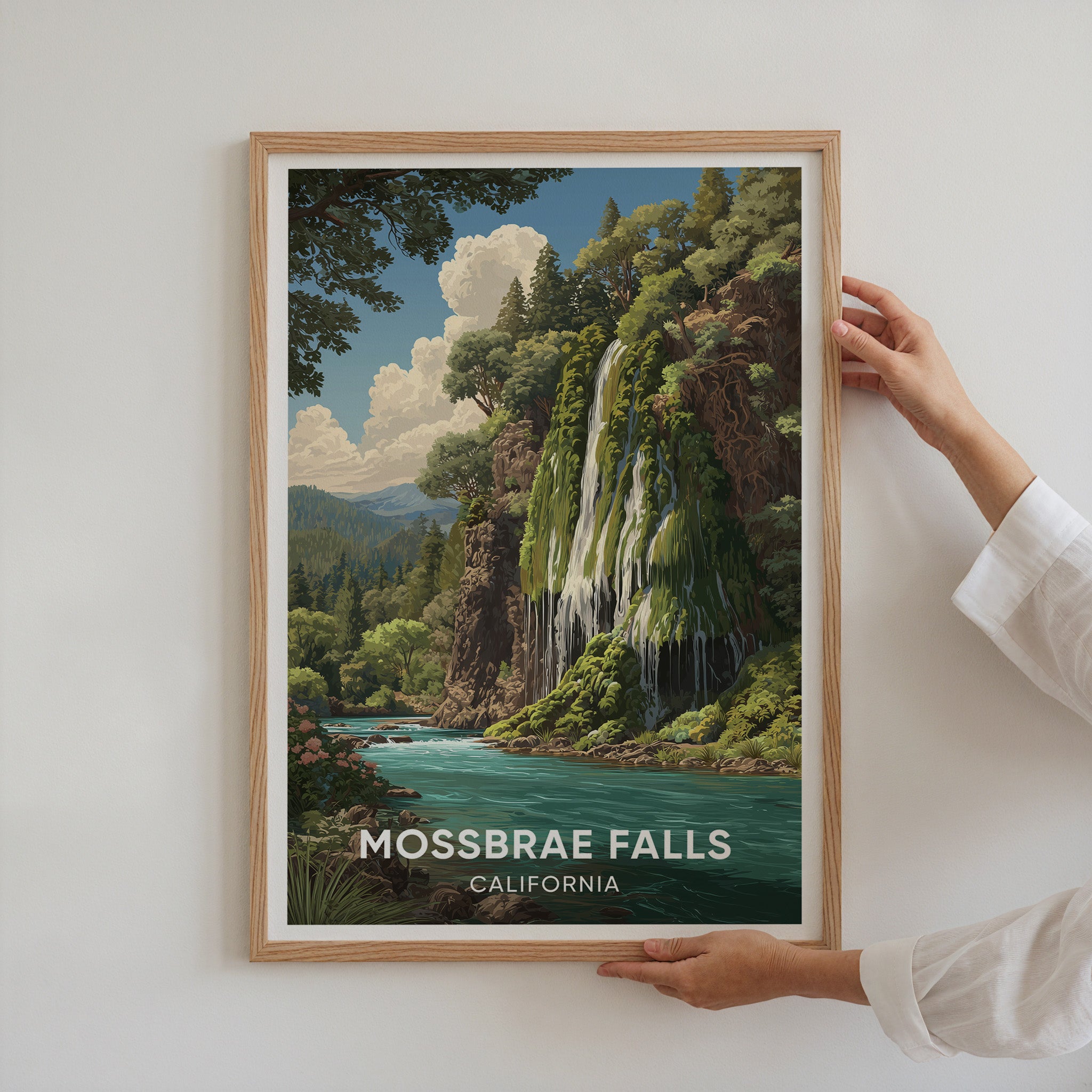 Mossbrae Falls California