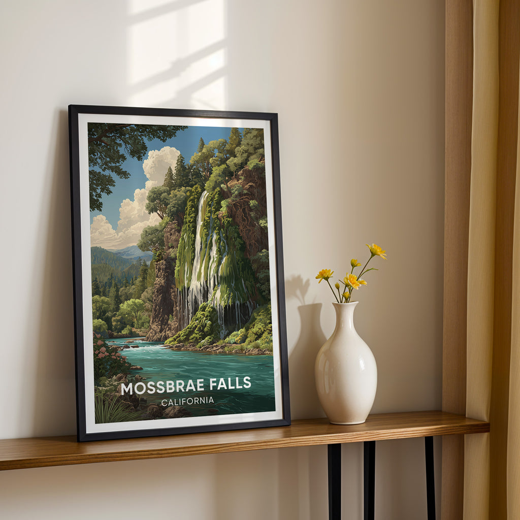 Mossbrae Falls California