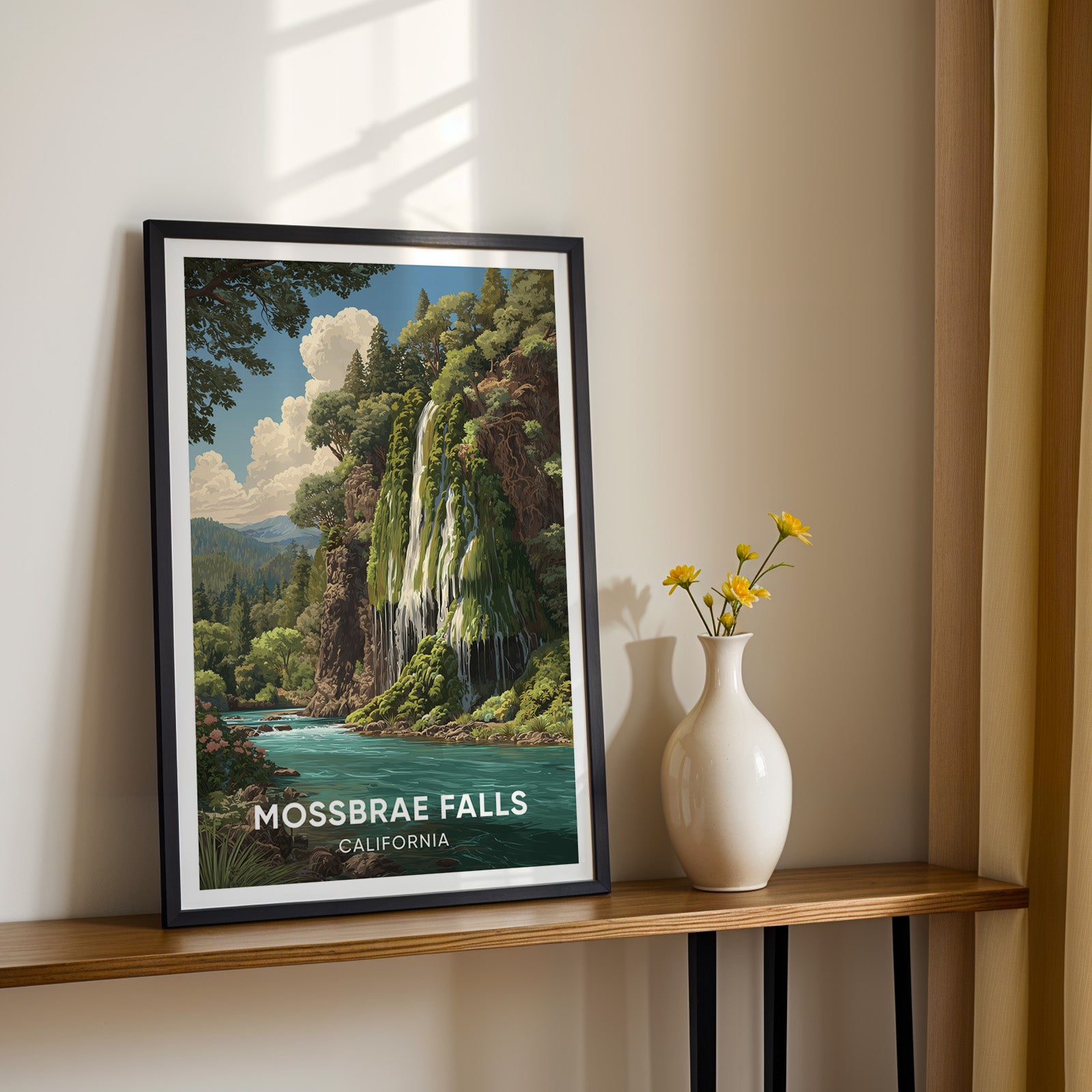 Mossbrae Falls California