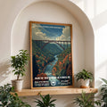 New River Gorge National Park Vintage WPA