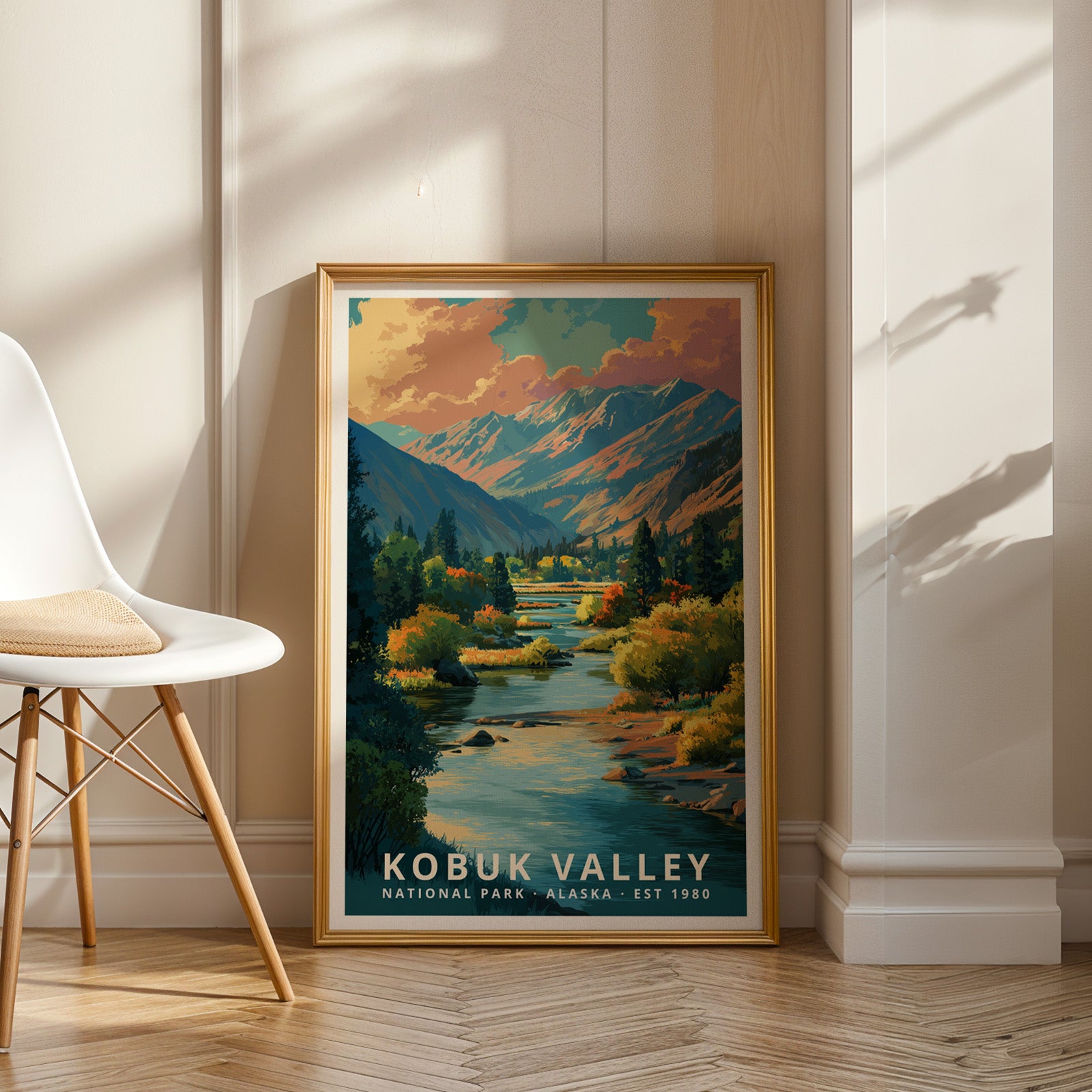 Kobuk Valley National Park Retro Art Print