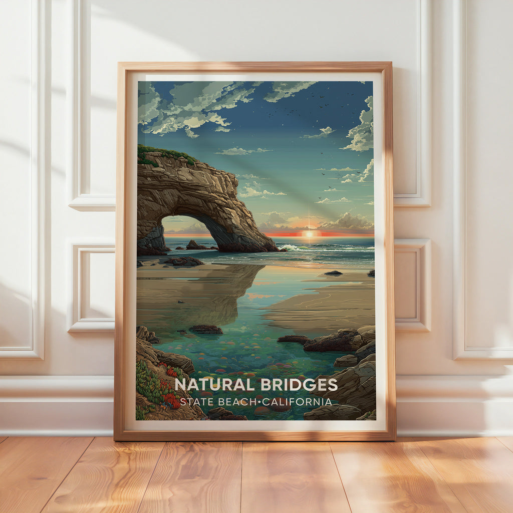 Natural Bridges State Beach California