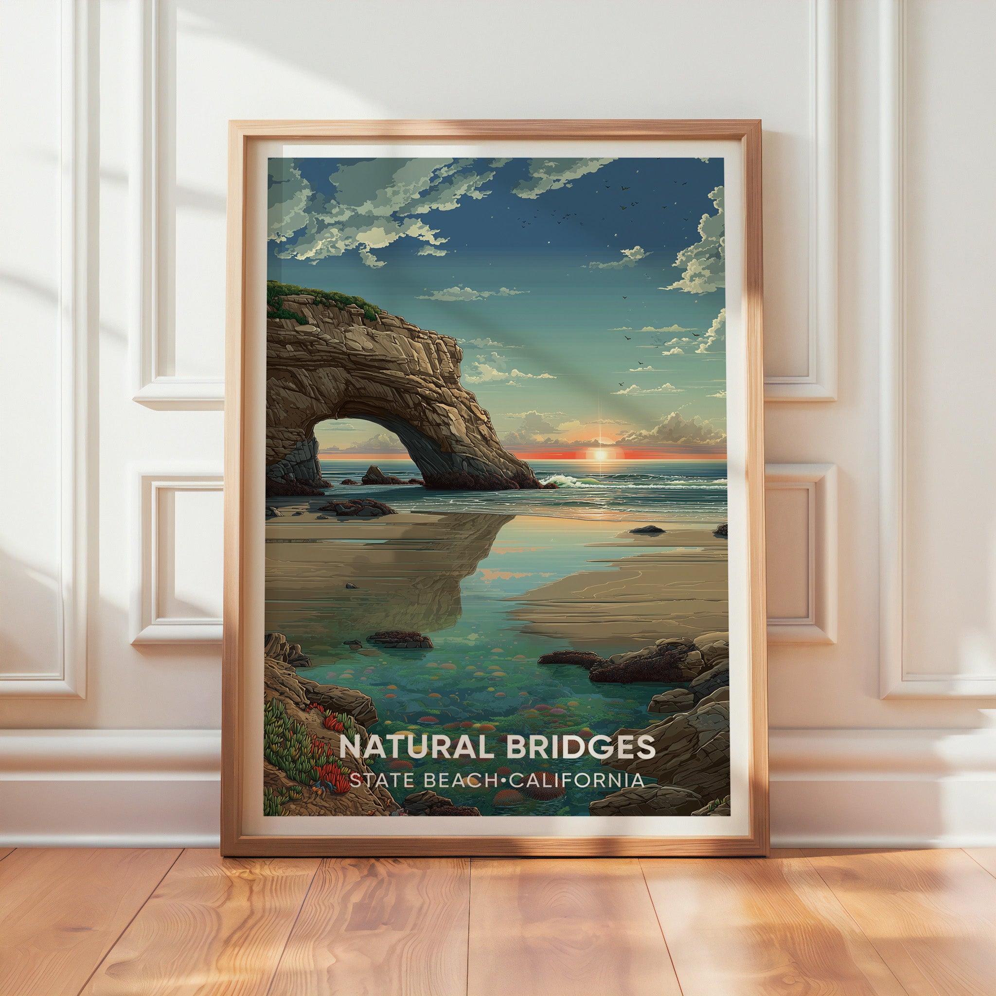 Natural Bridges State Beach California