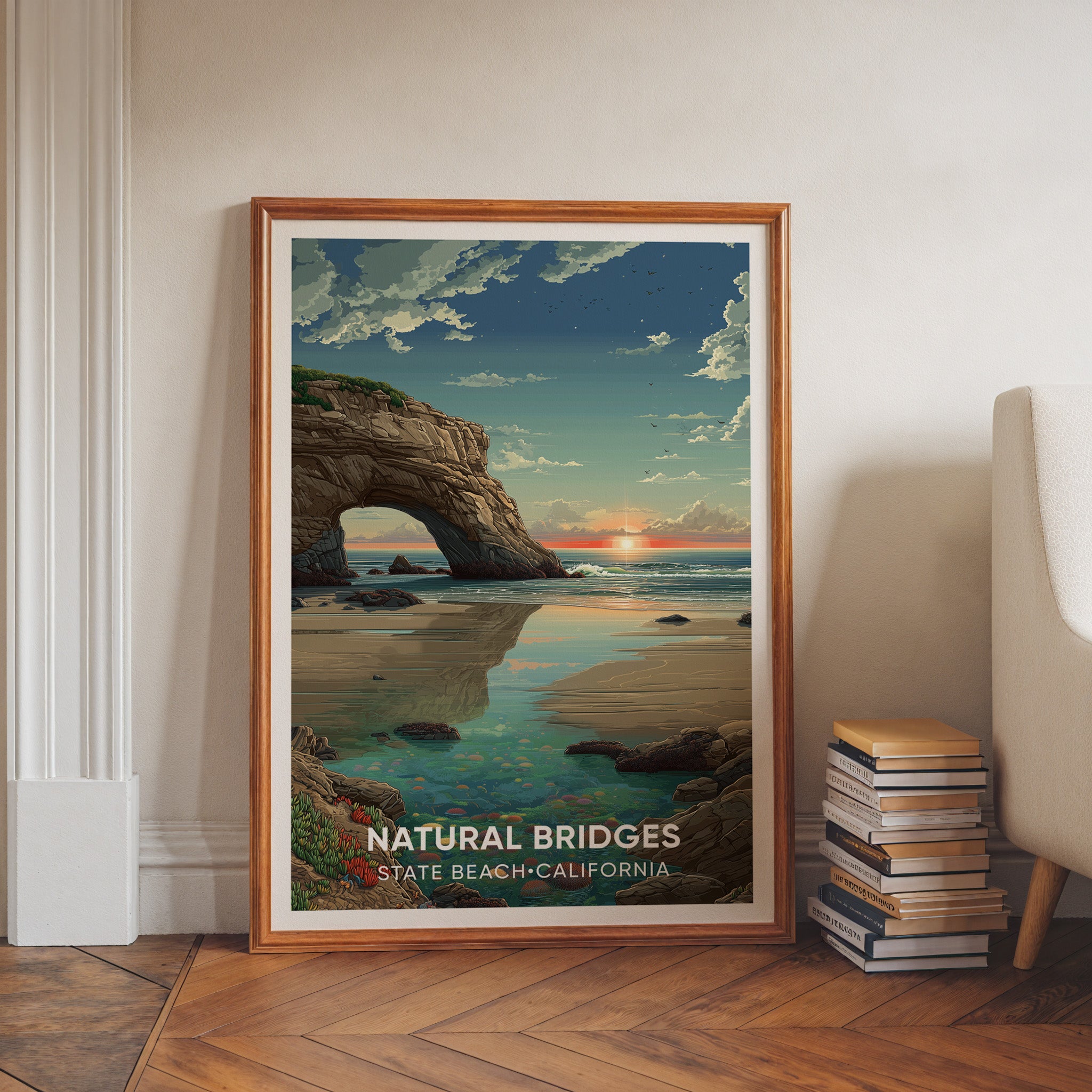 Natural Bridges State Beach California