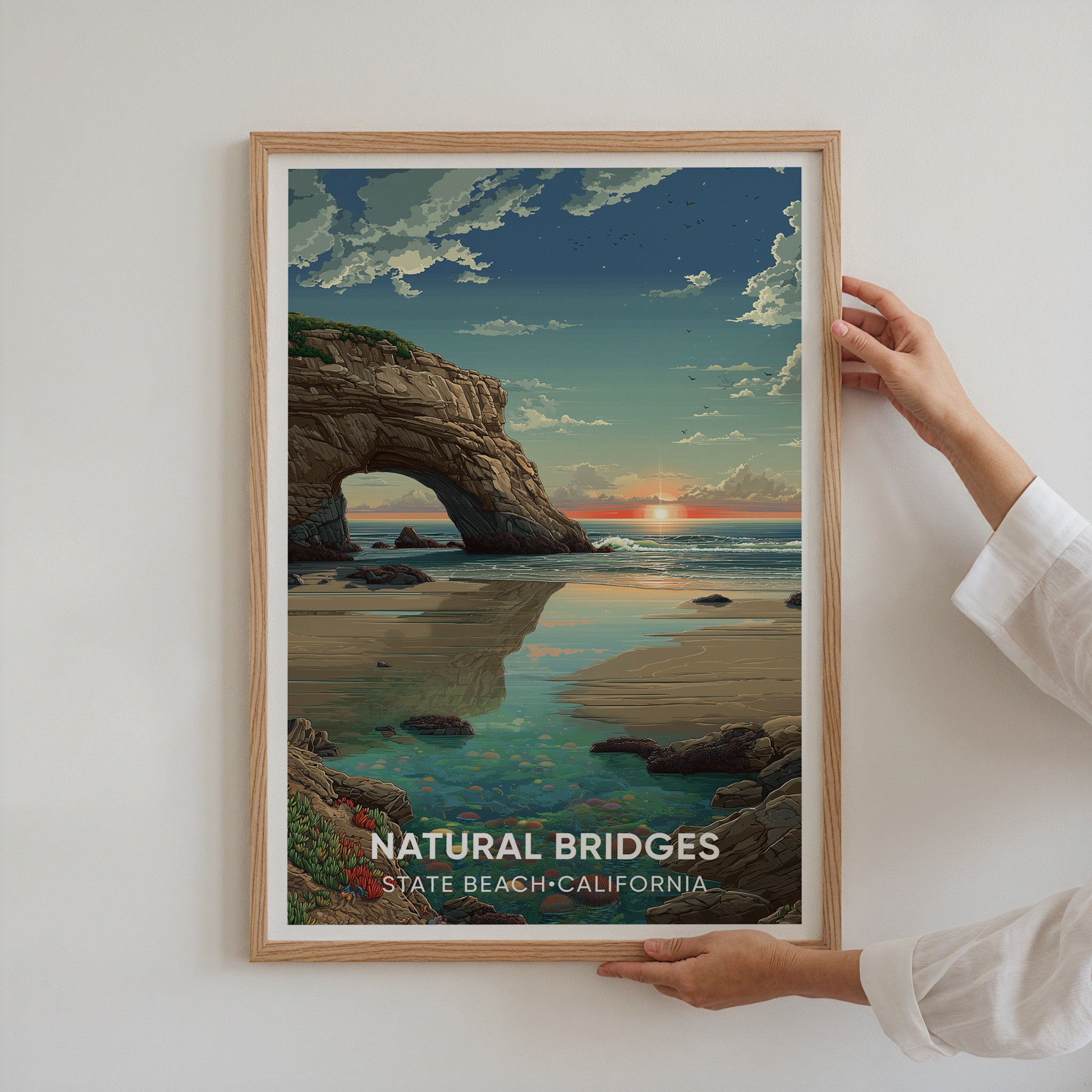 Natural Bridges State Beach California