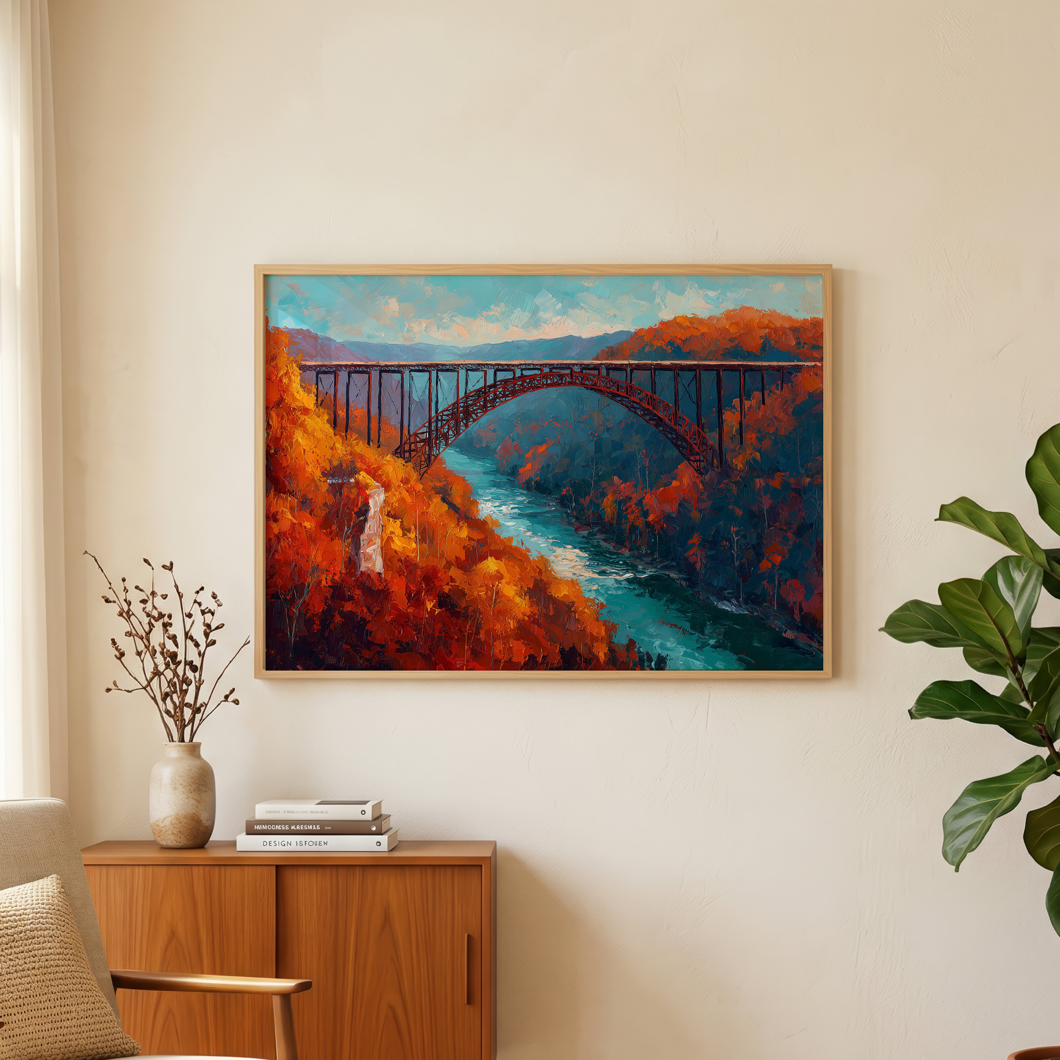 New River Gorge National Park Oil Painting