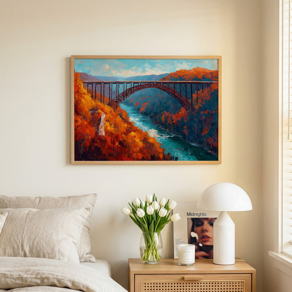 New River Gorge National Park Oil Painting