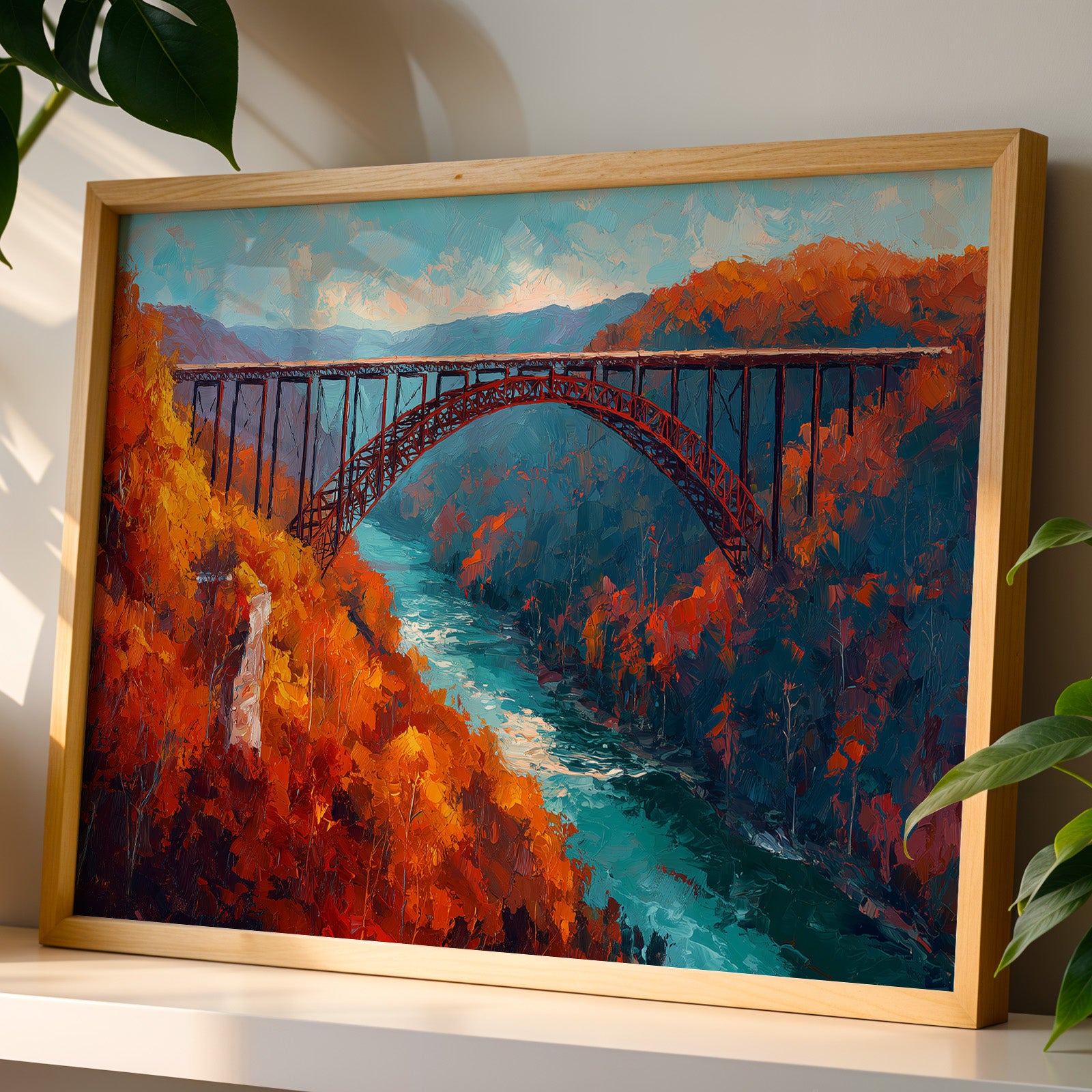 New River Gorge National Park Oil Painting