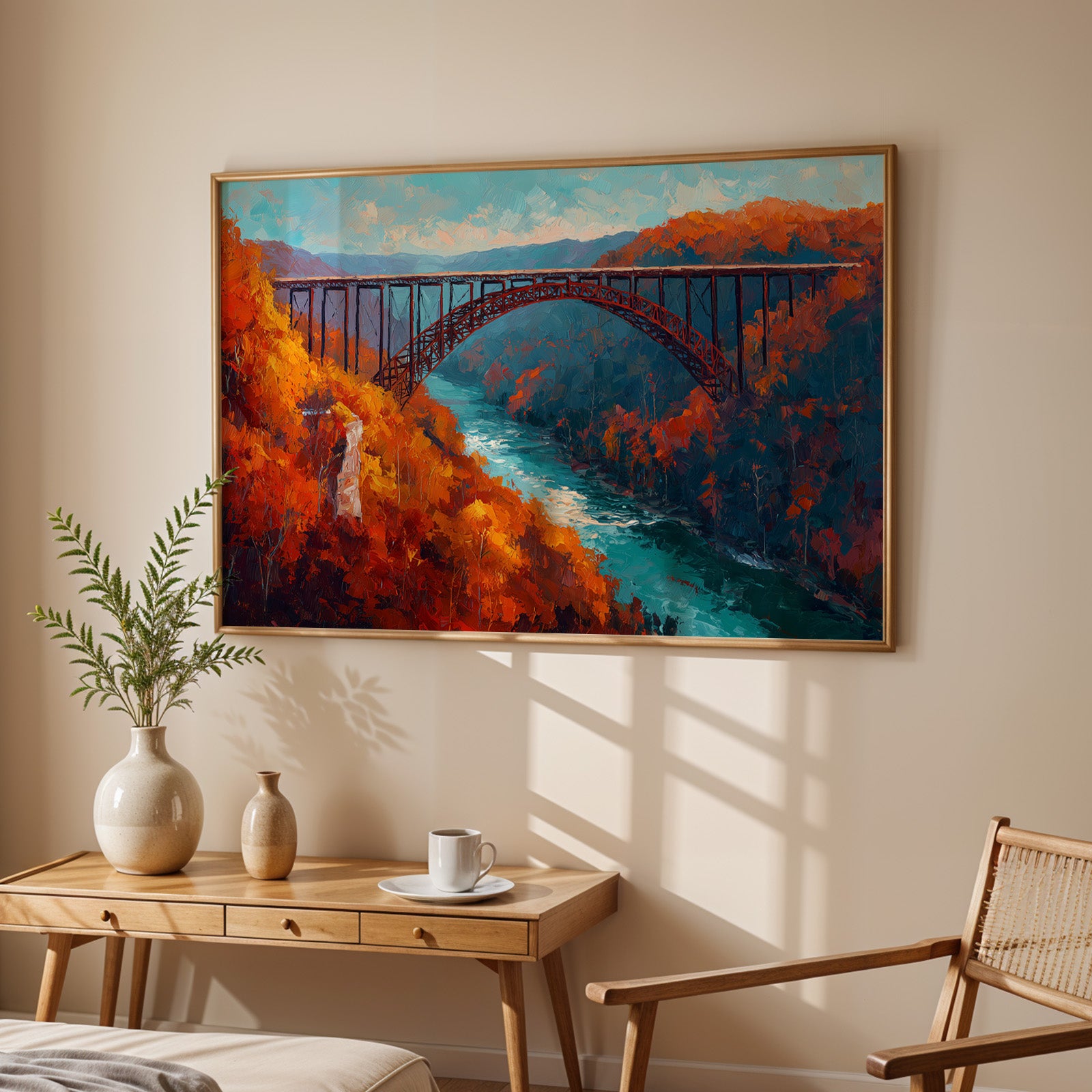 New River Gorge National Park Oil Painting