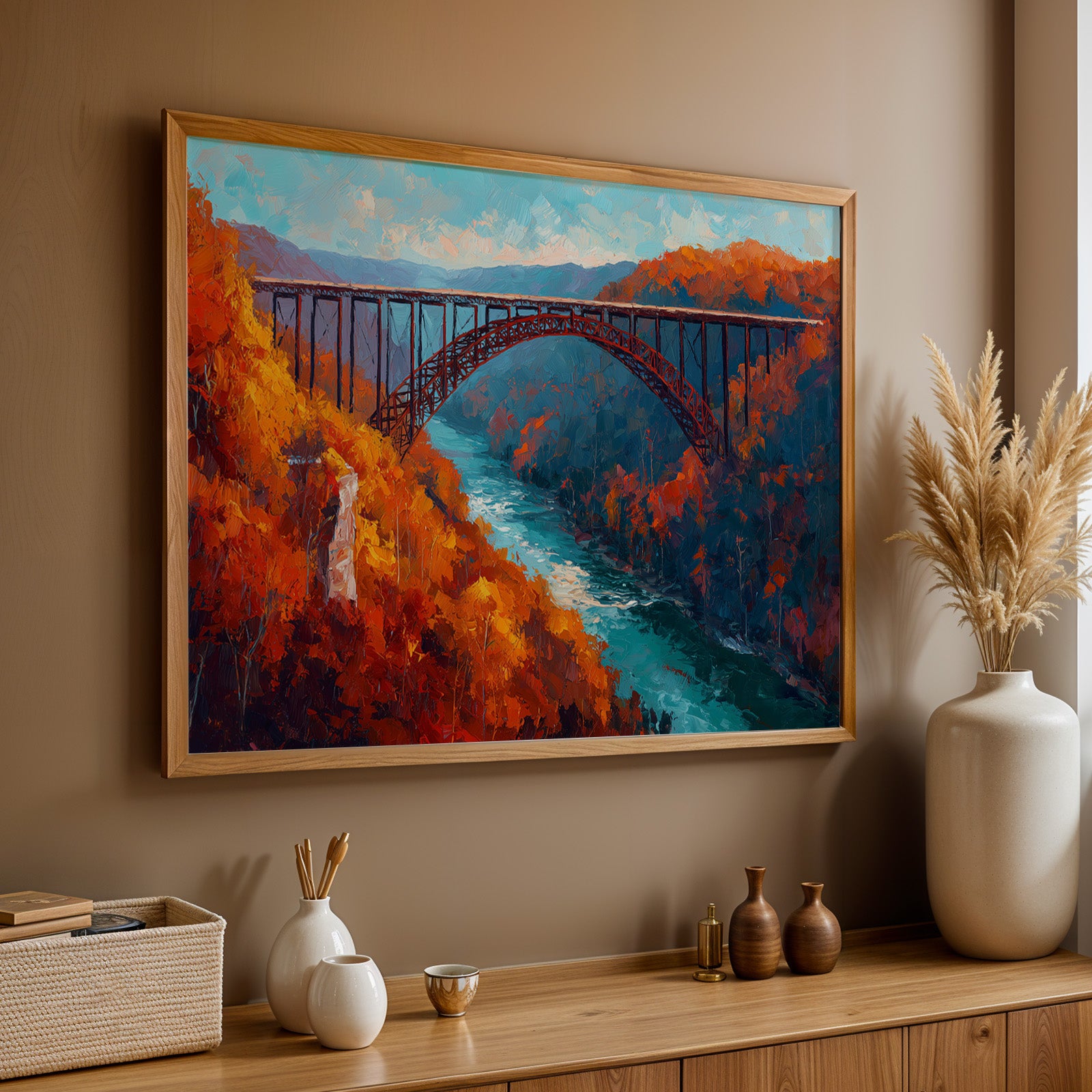 New River Gorge National Park Oil Painting