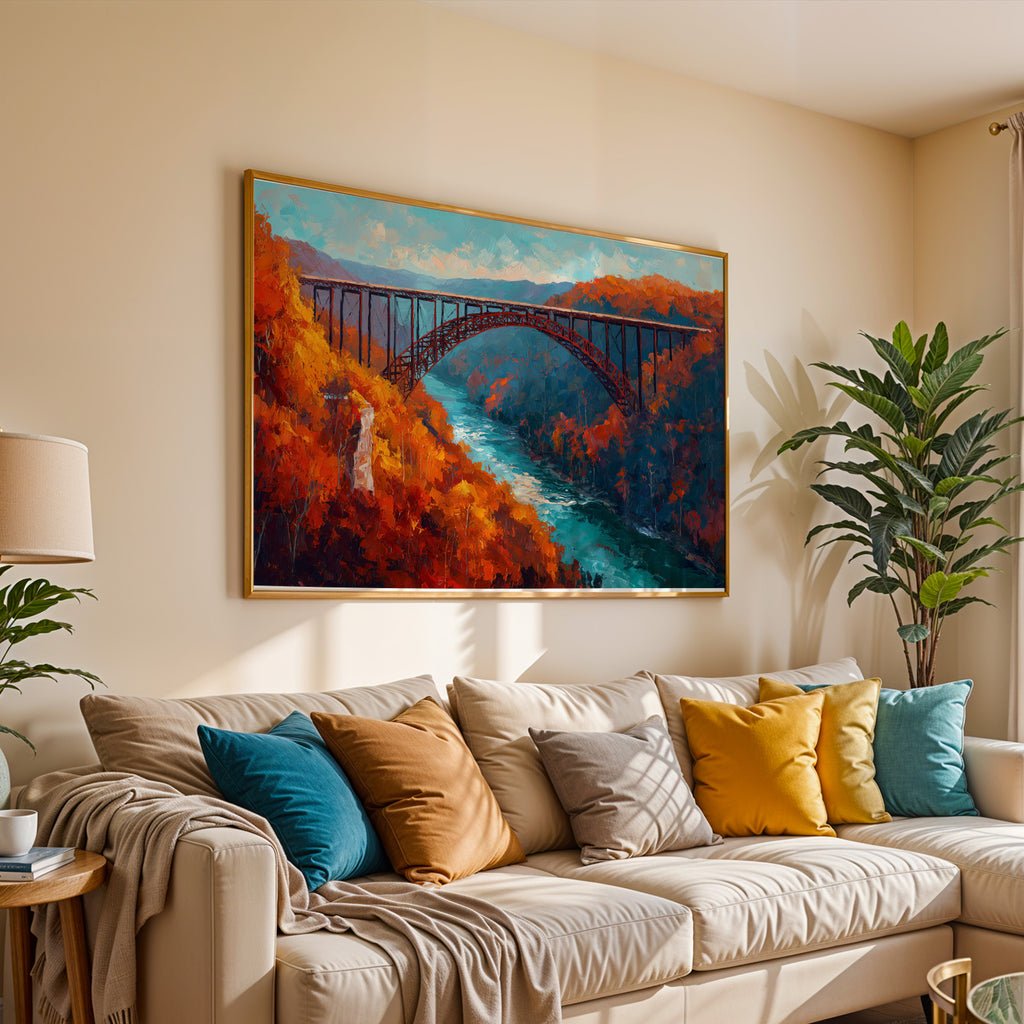 New River Gorge National Park Oil Painting