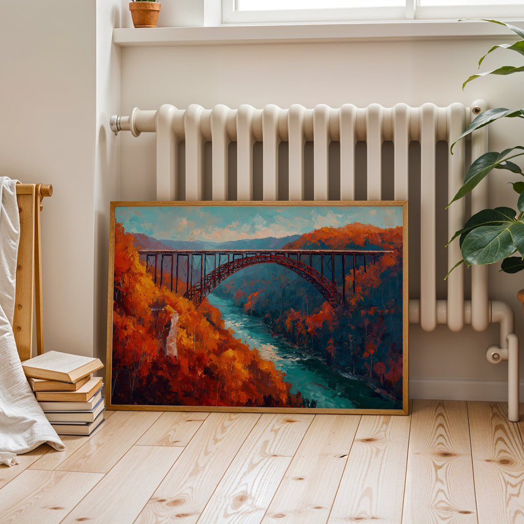 New River Gorge National Park Oil Painting