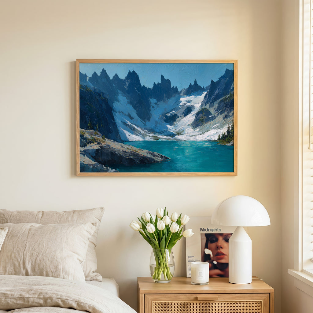 North Cascades National Park Oil Painting