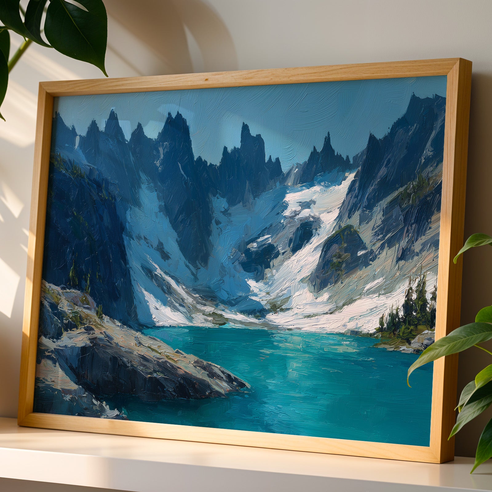 North Cascades National Park Oil Painting