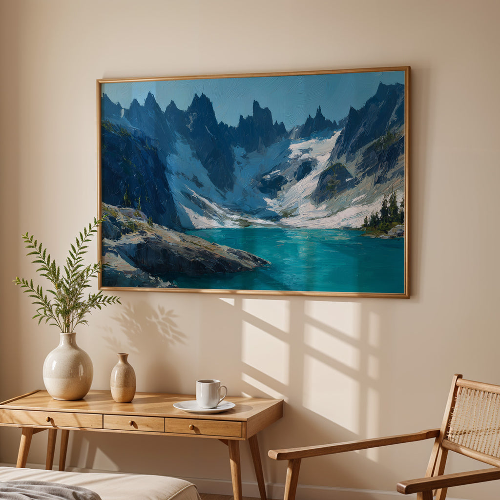 North Cascades National Park Oil Painting