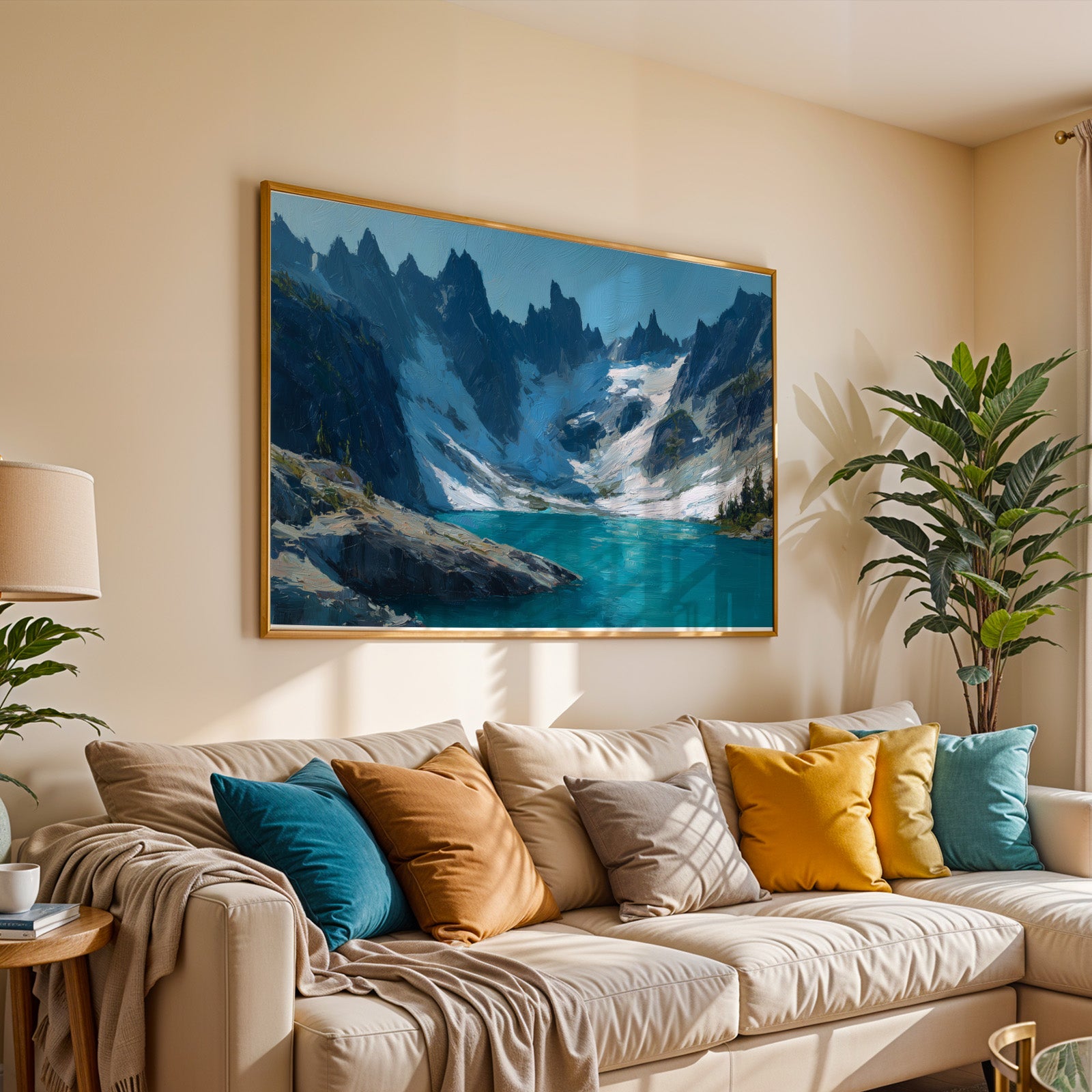 North Cascades National Park Oil Painting