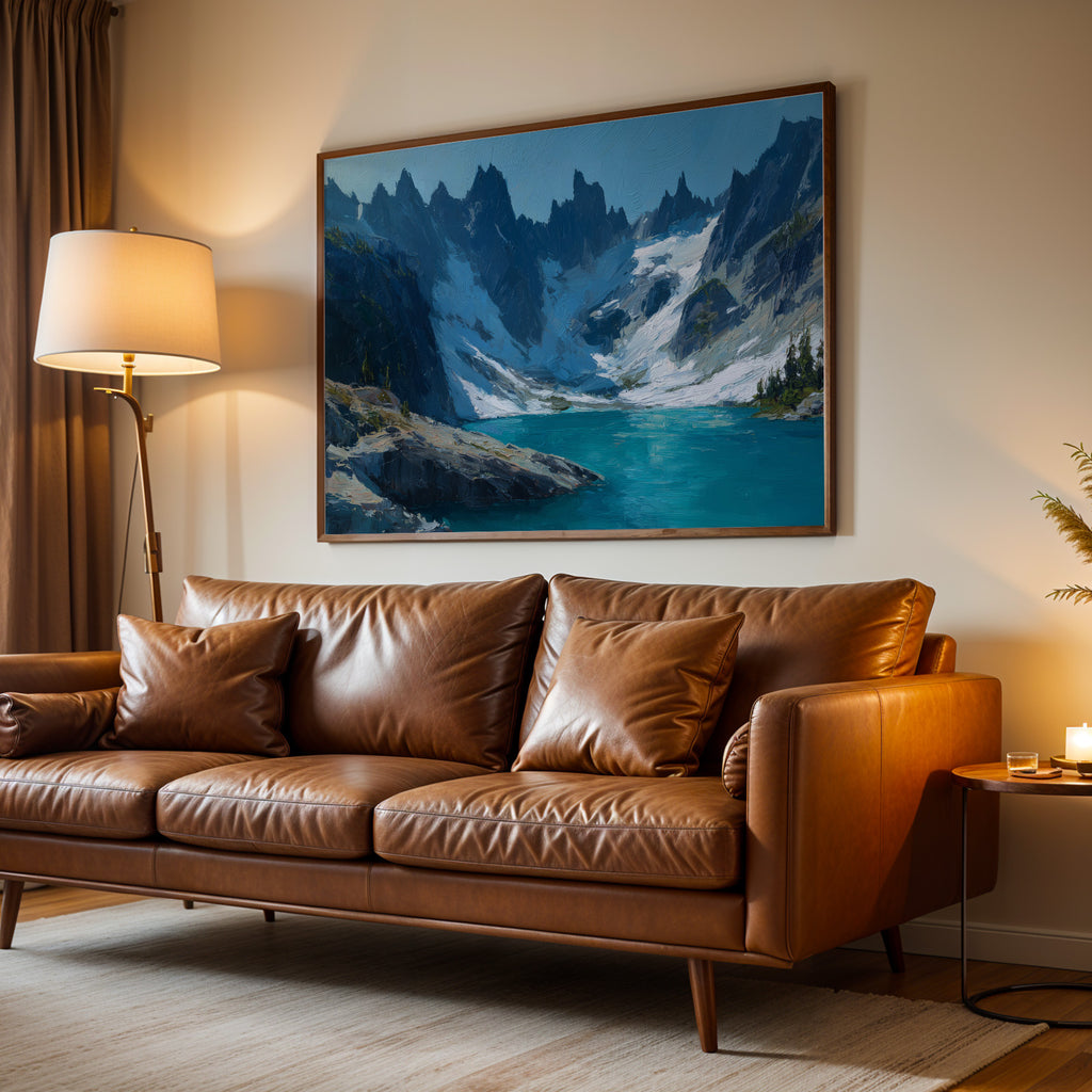 North Cascades National Park Oil Painting