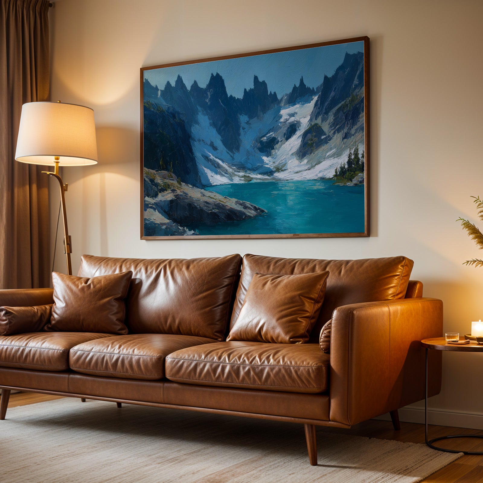 North Cascades National Park Oil Painting
