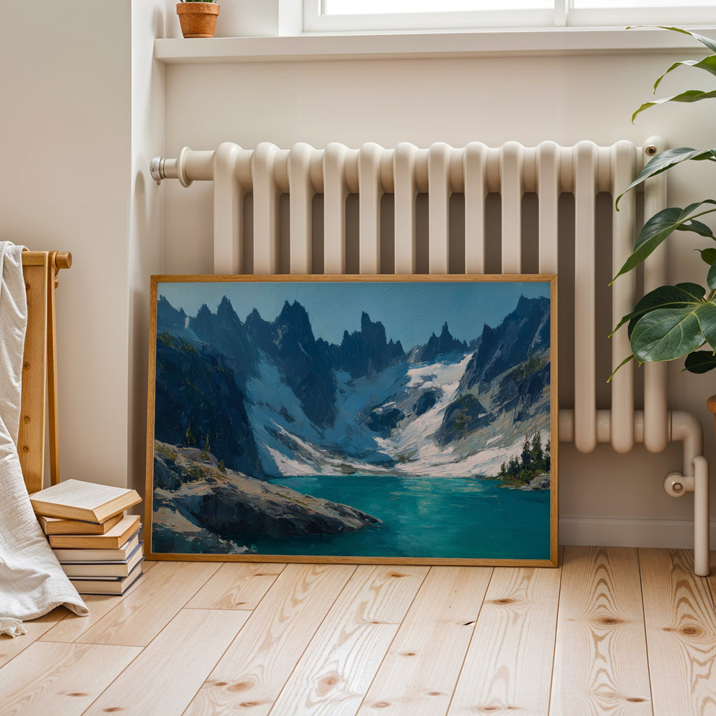 North Cascades National Park Oil Painting