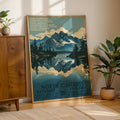 North Cascades National Park Vintage WPA Art
