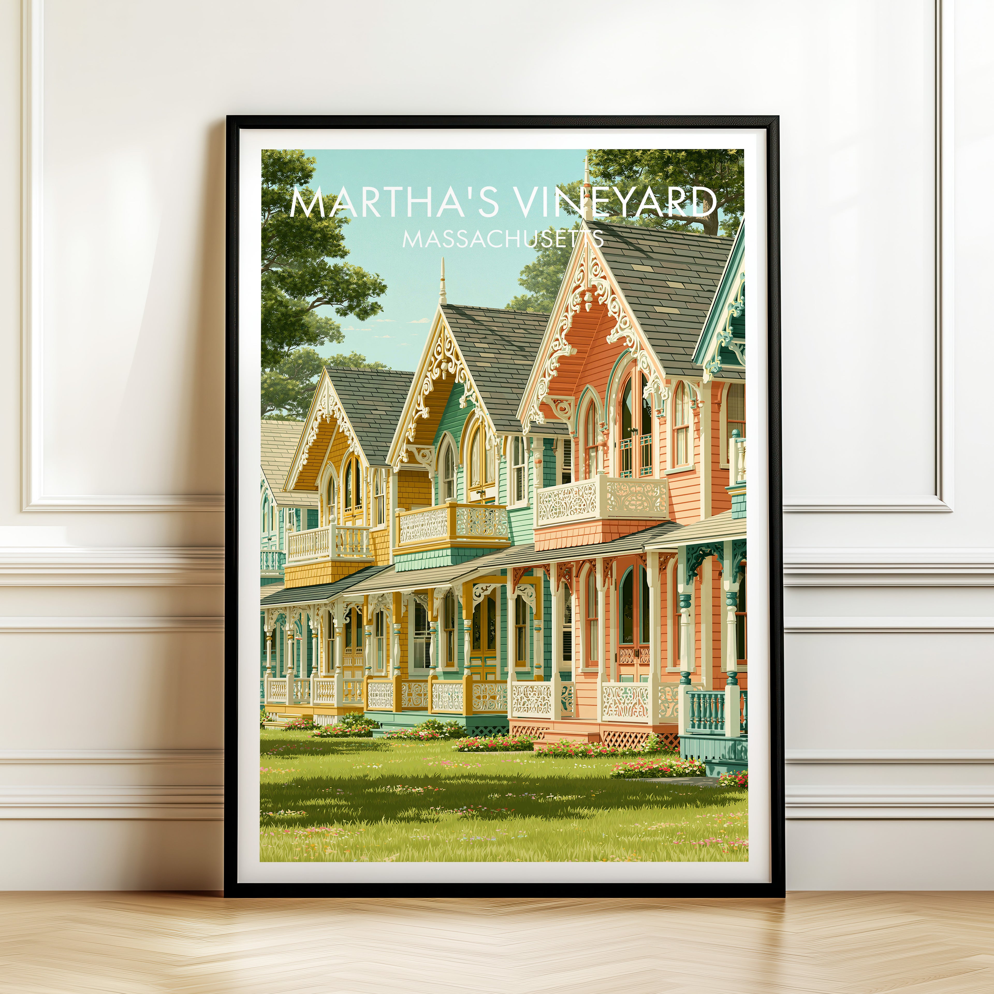 Oak Bluffs Martha's Vineyard Massachusetts