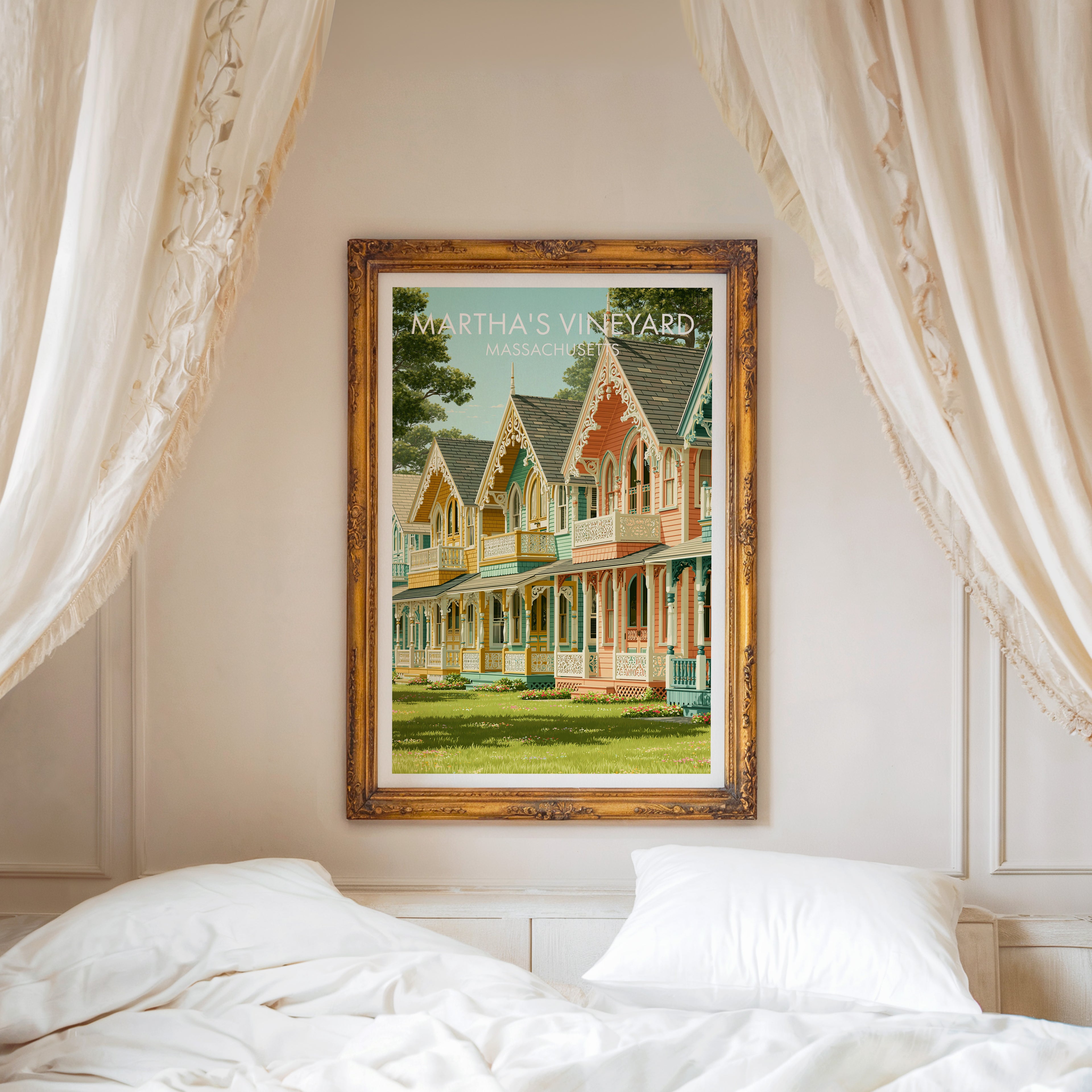 Oak Bluffs Martha's Vineyard Massachusetts