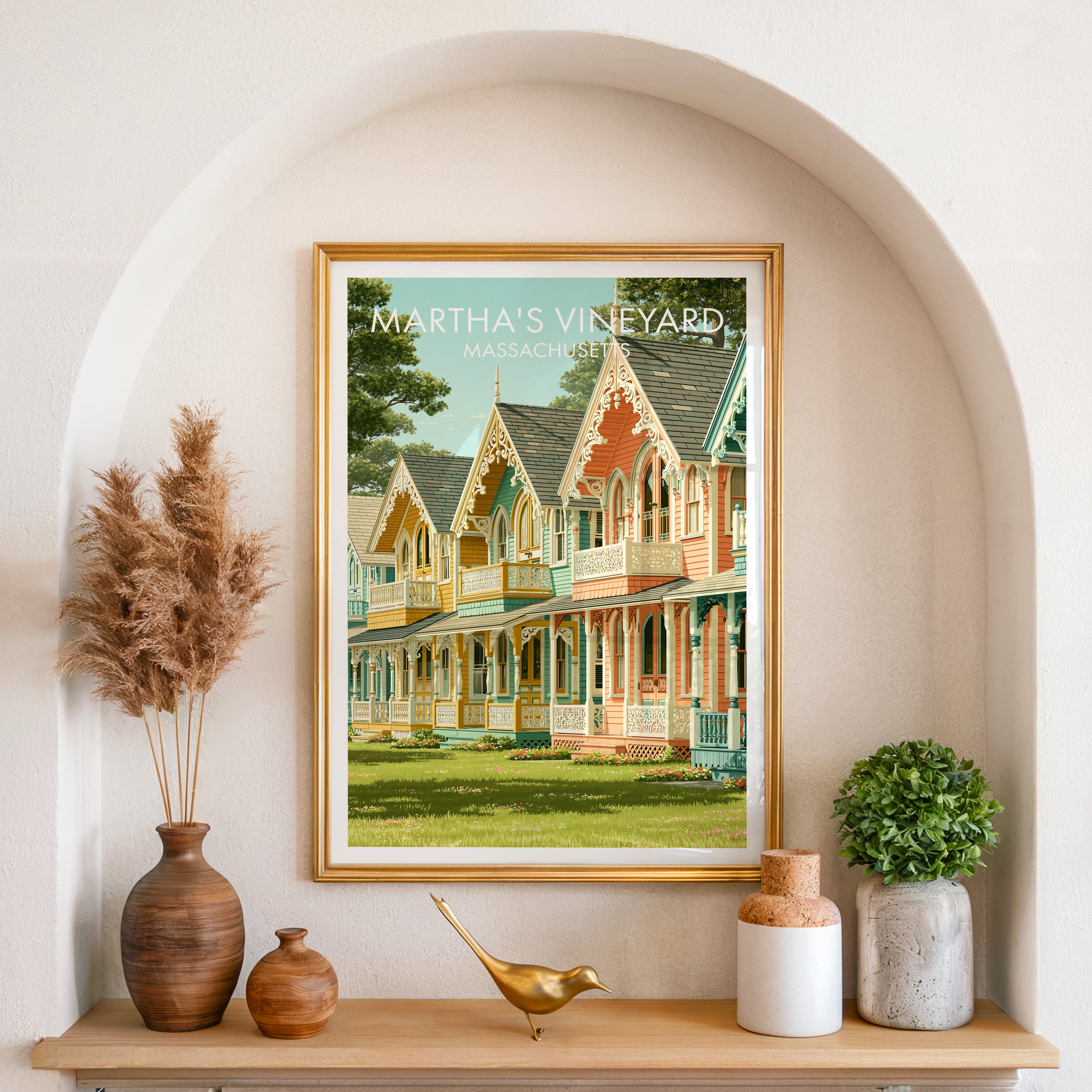 Oak Bluffs Martha's Vineyard Massachusetts