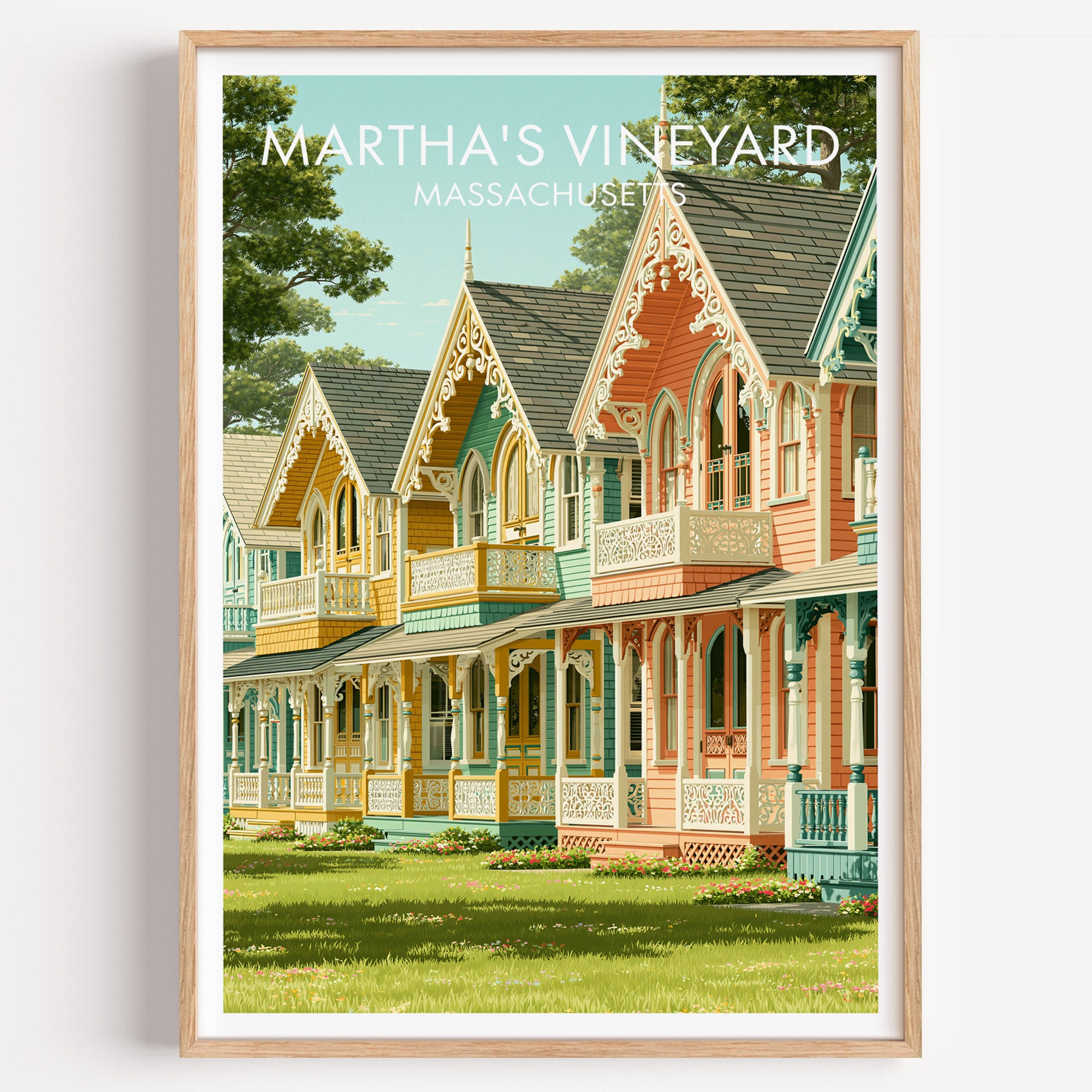 Oak Bluffs Martha's Vineyard Massachusetts