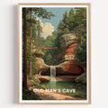 Old Man's Cave Hocking Hills State Park Ohio