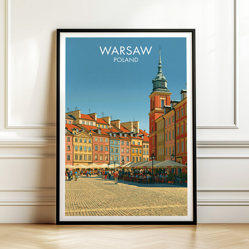 Altstädter Markt Warschau Polen