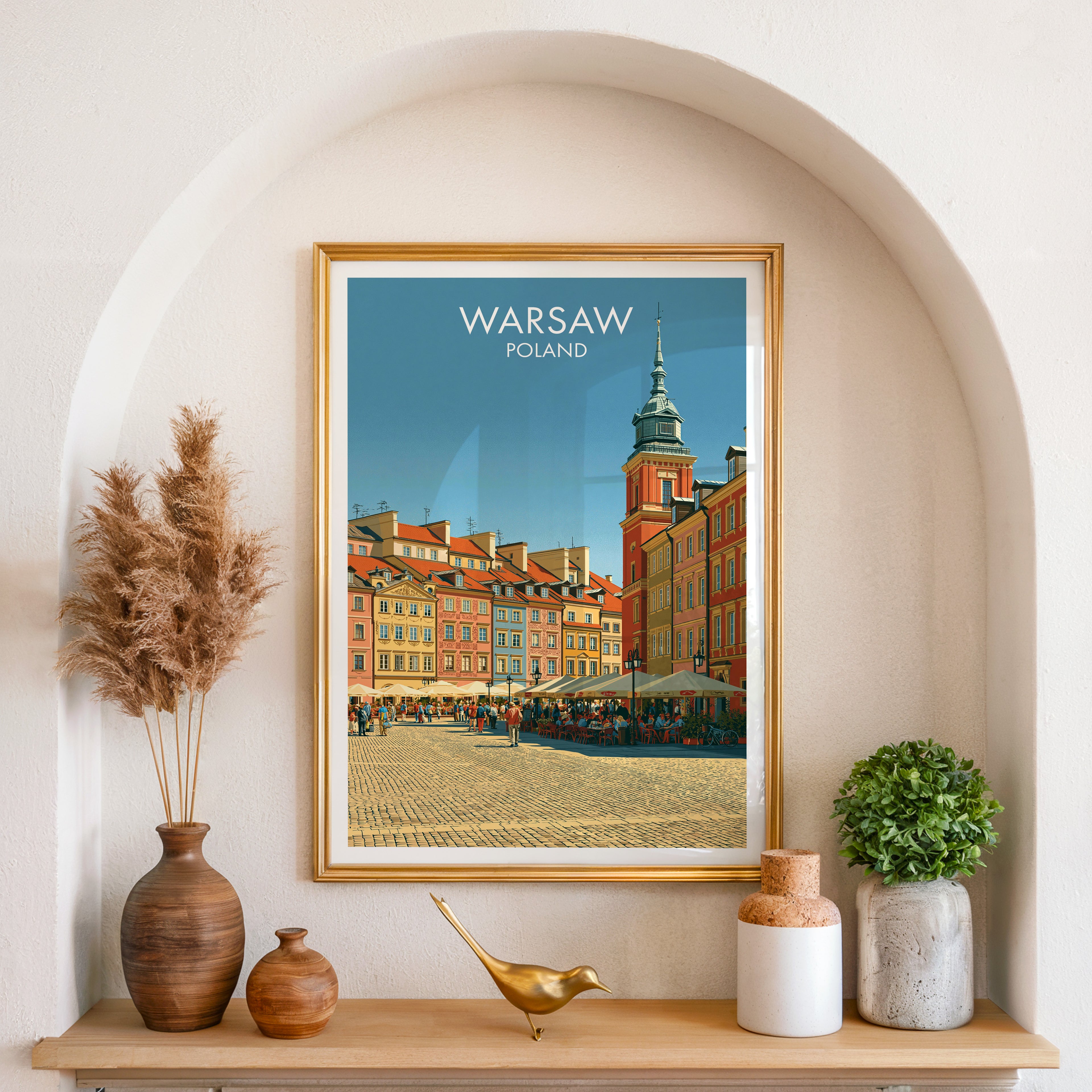 Altstädter Markt Warschau Polen
