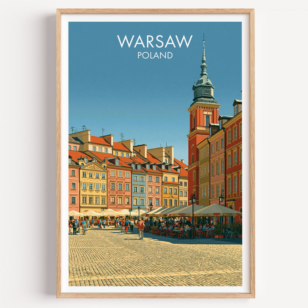 Altstädter Markt Warschau Polen