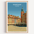 Altstädter Markt Warschau Polen