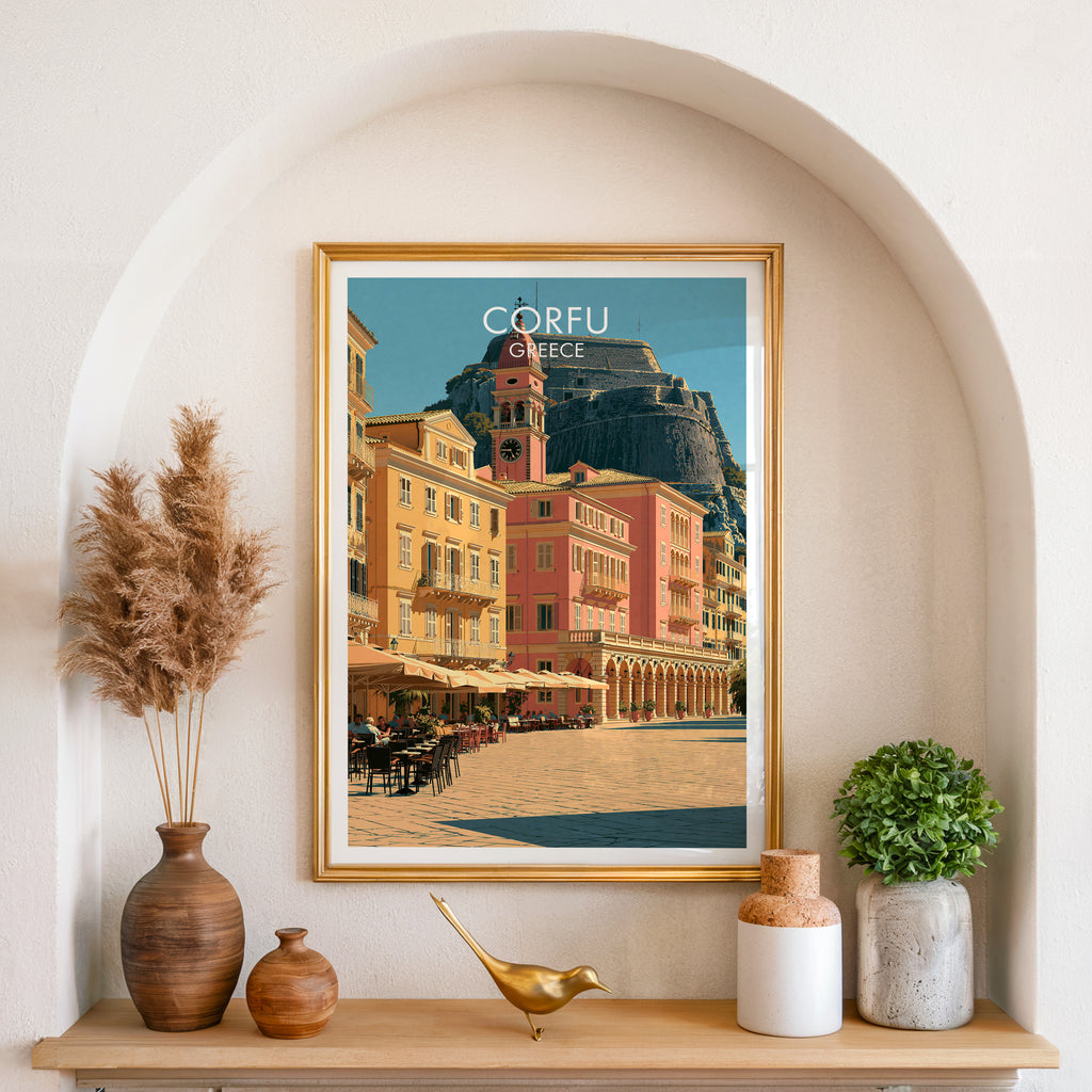 Altstadt Korfu Griechenland