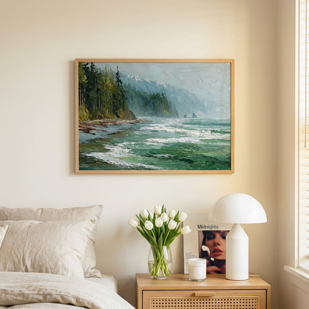 Olympic National Park Oil Painting