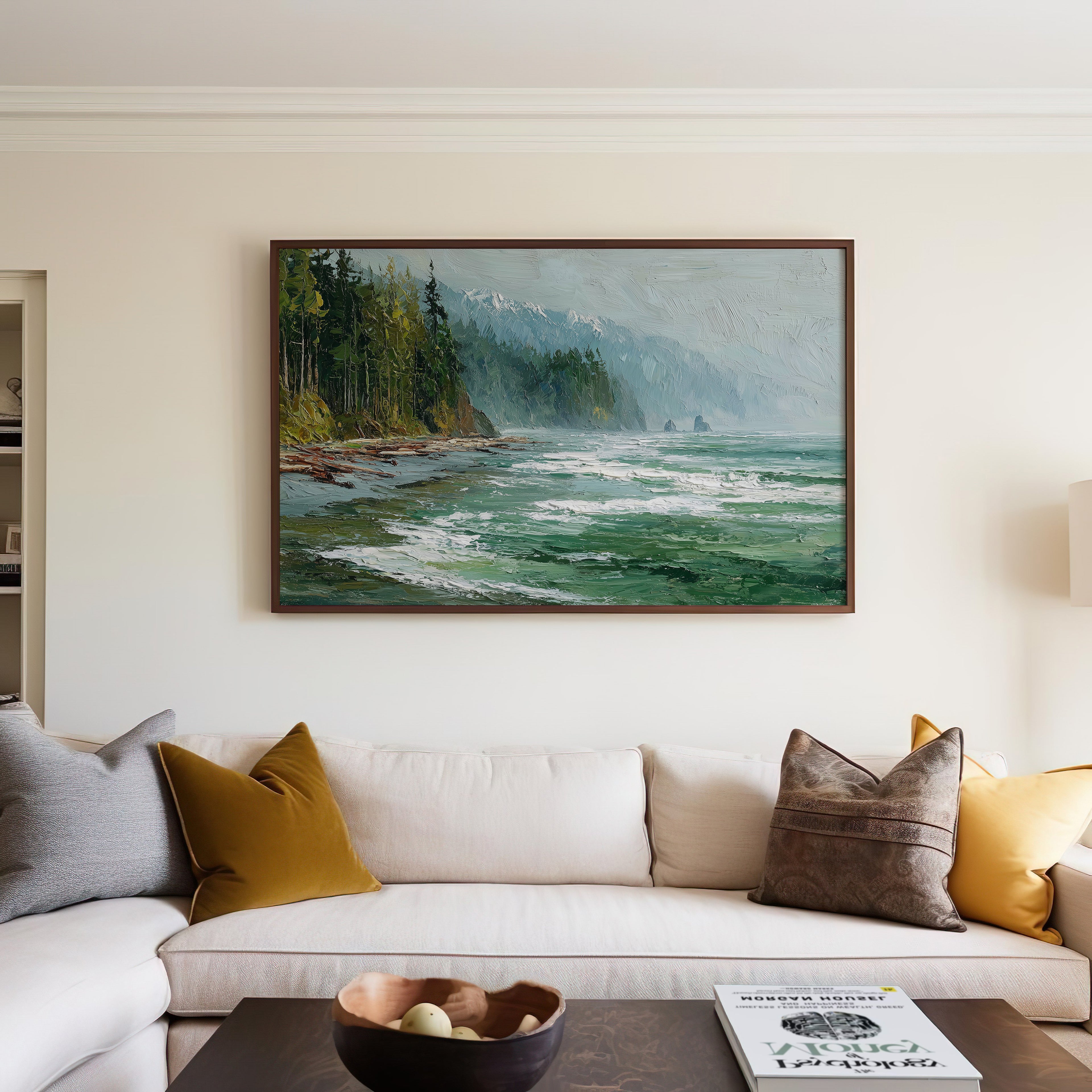 Olympic National Park Oil Painting