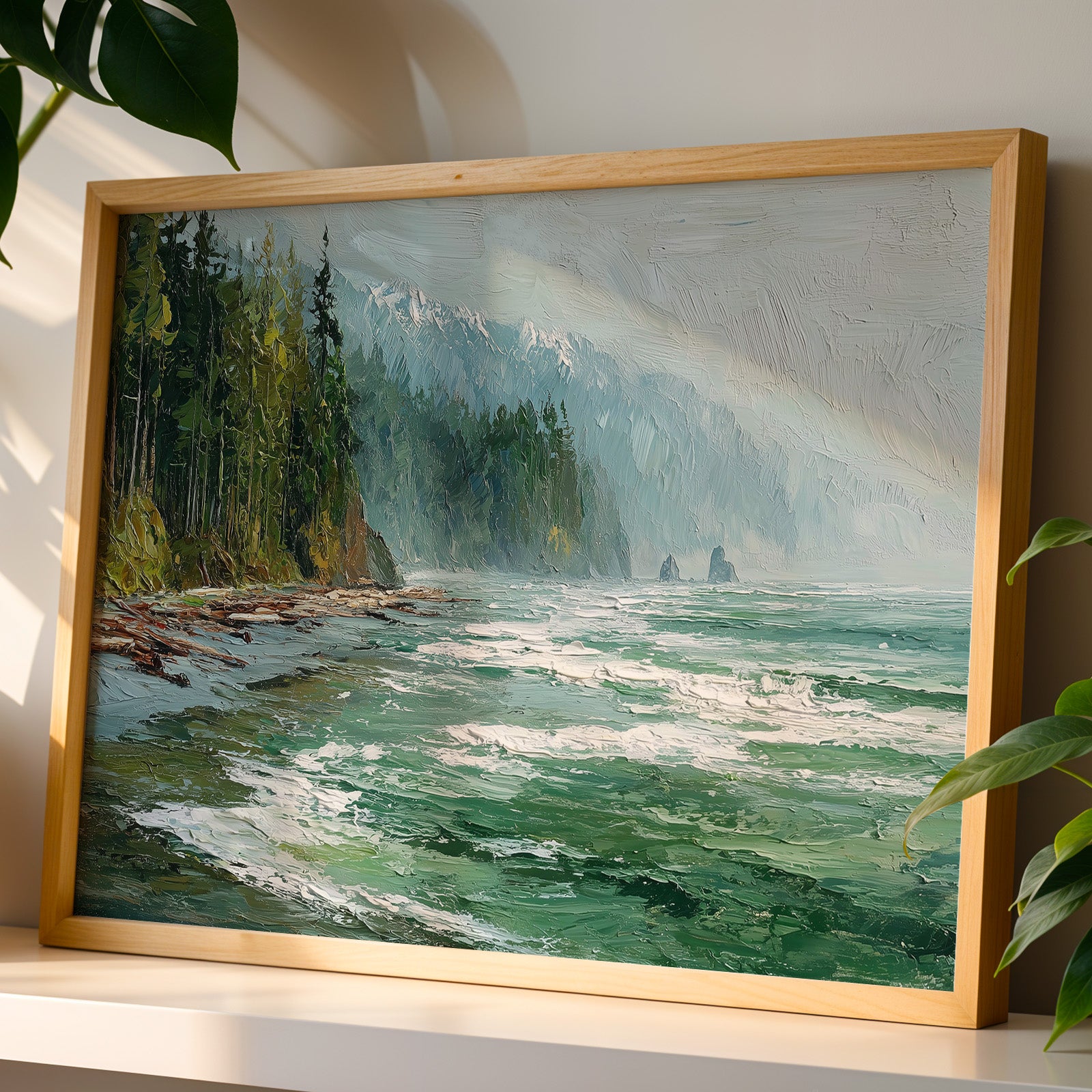 Olympic National Park Oil Painting