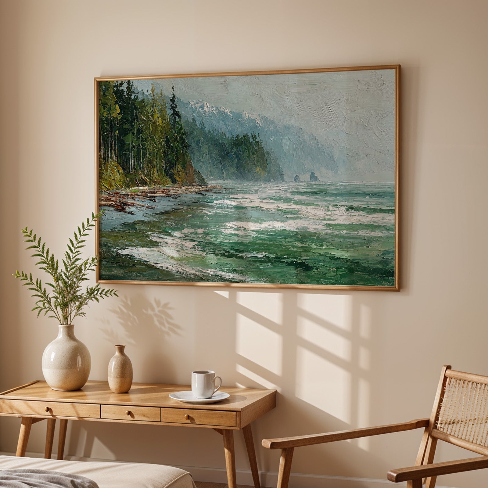 Olympic National Park Oil Painting
