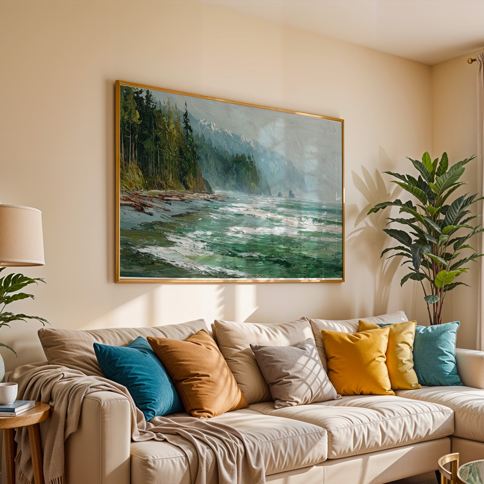 Olympic National Park Oil Painting