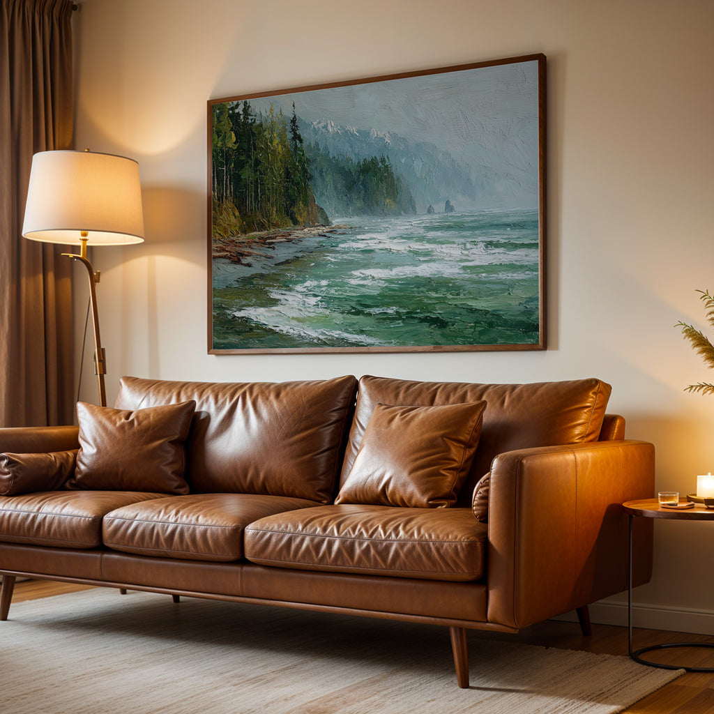 Olympic National Park Oil Painting