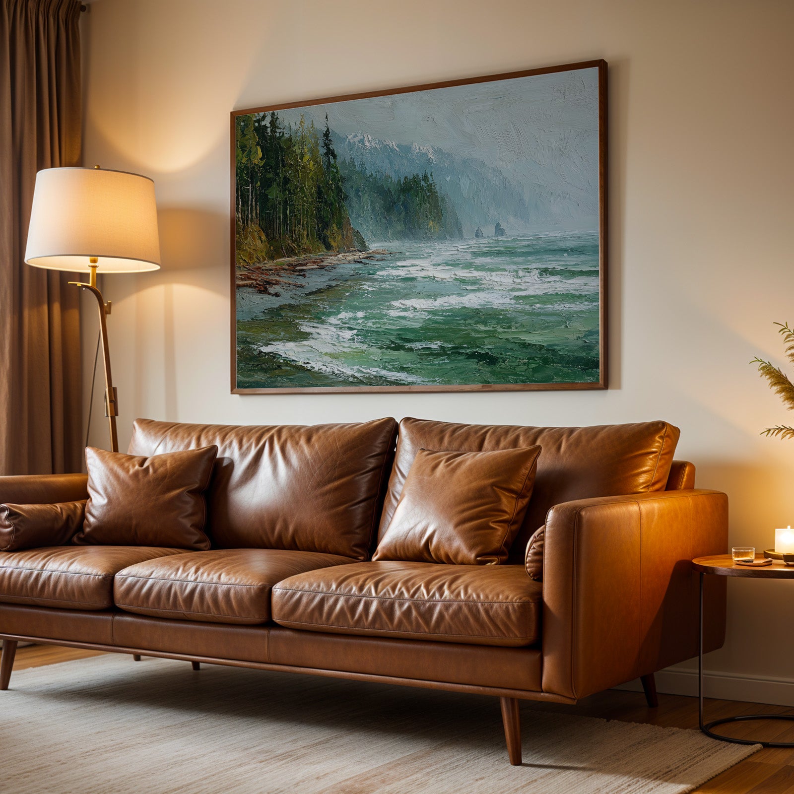 Olympic National Park Oil Painting