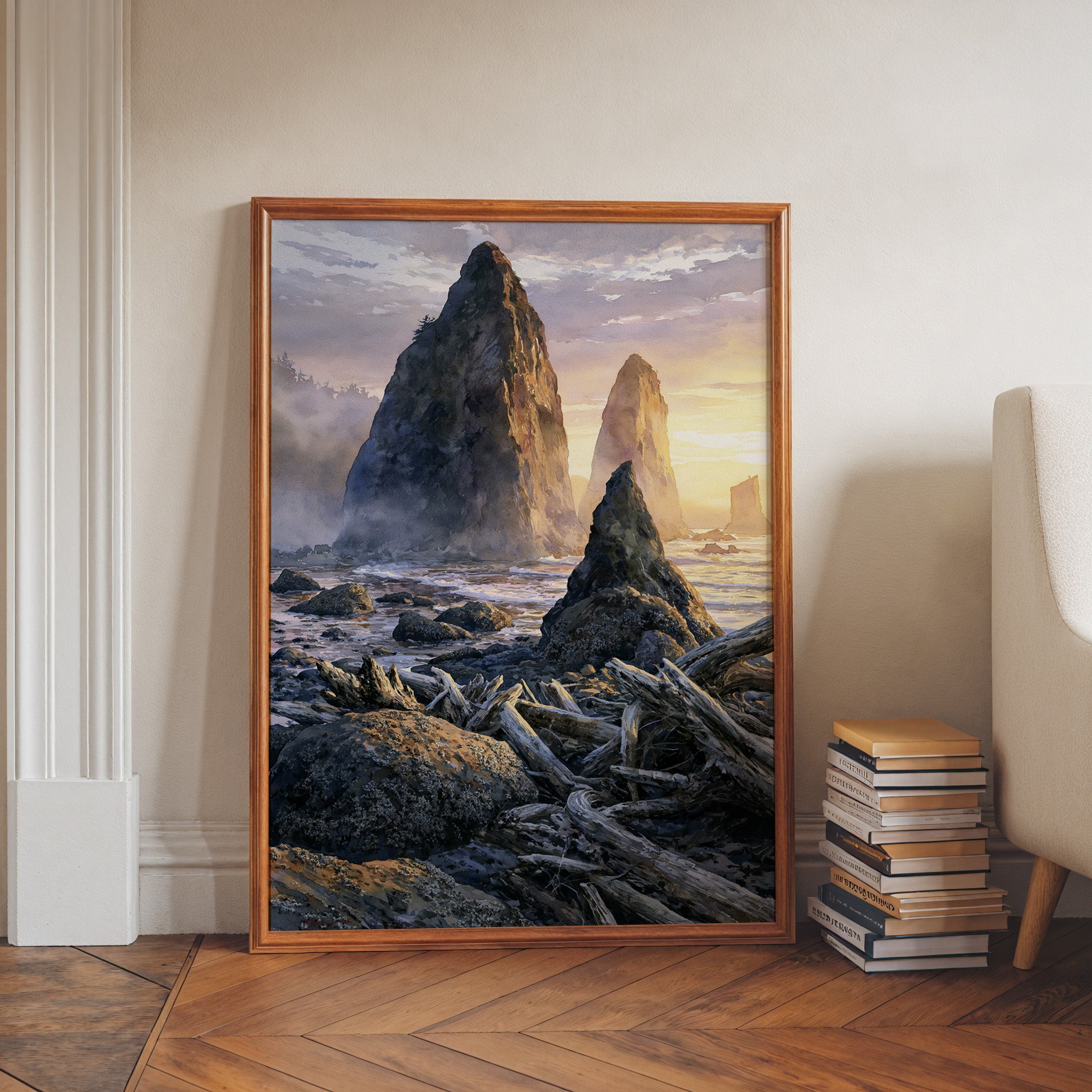 Olympic National Park Watercolor Art