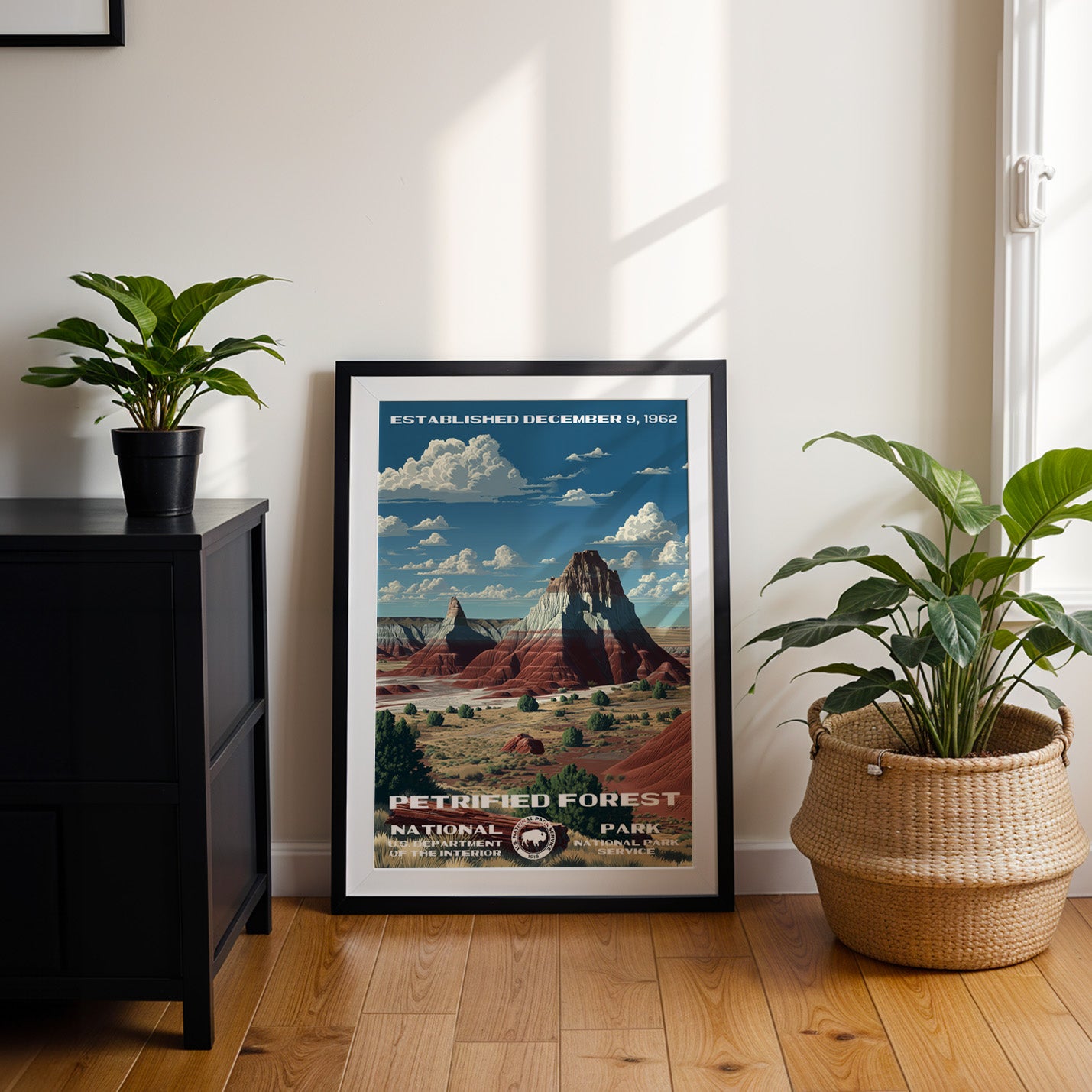 Petrified Forest National Park Vintage WPA
