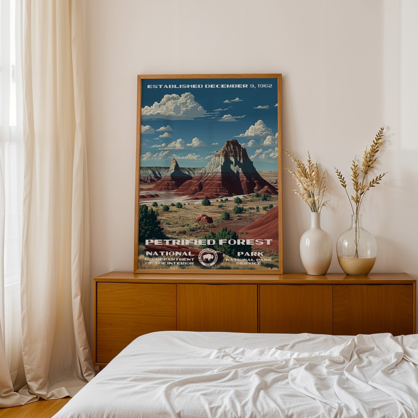 Petrified Forest National Park Vintage WPA