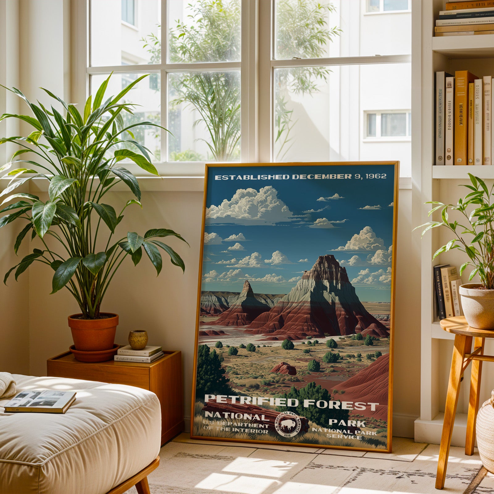 Petrified Forest National Park Vintage WPA
