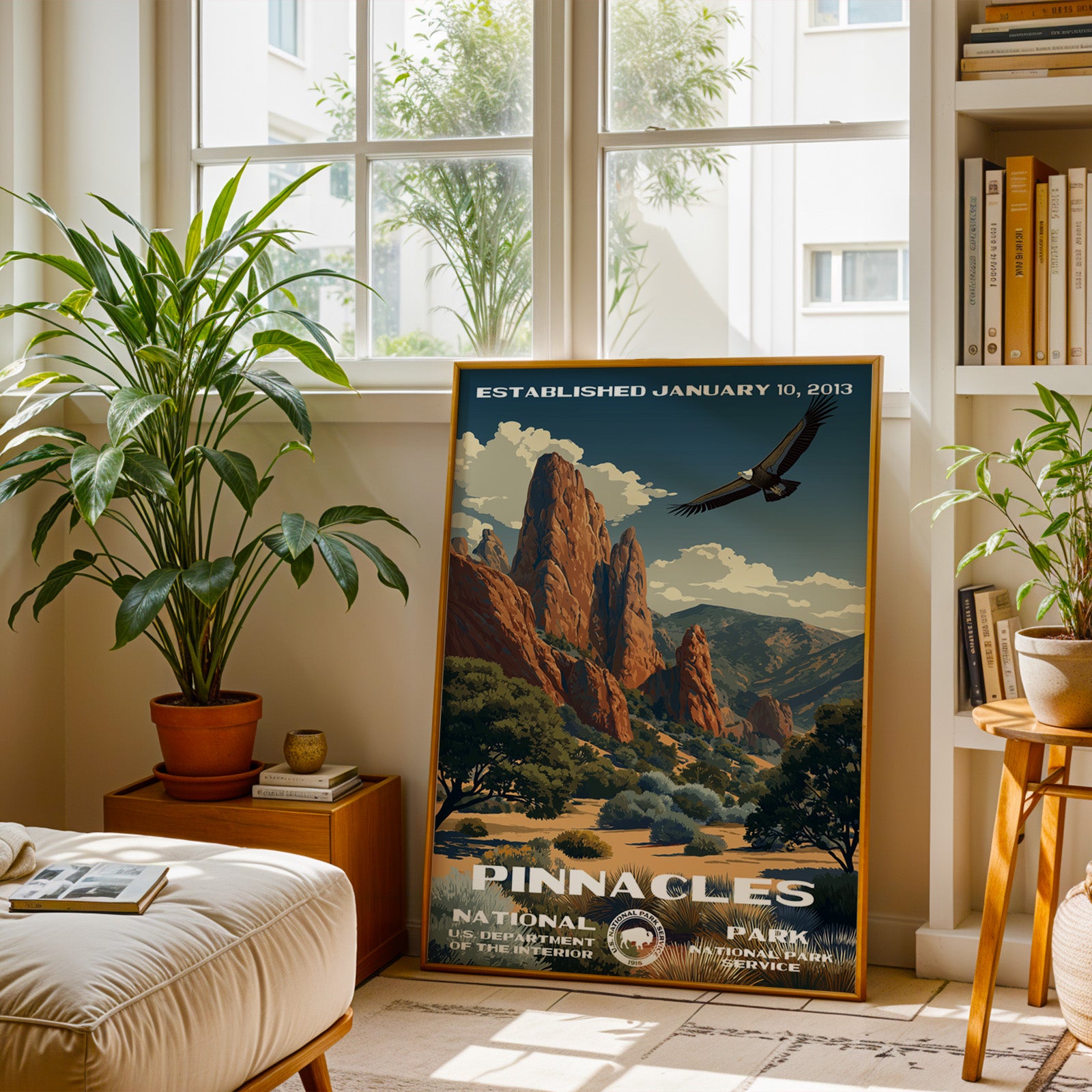 Pinnacles National Park Vintage WPA