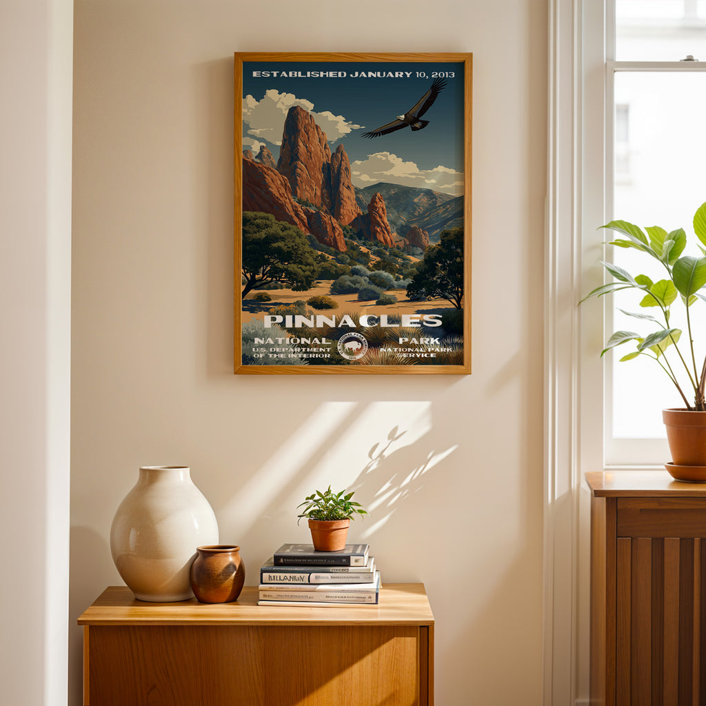 Pinnacles National Park Vintage WPA