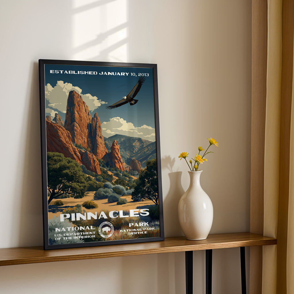 Pinnacles National Park Vintage WPA