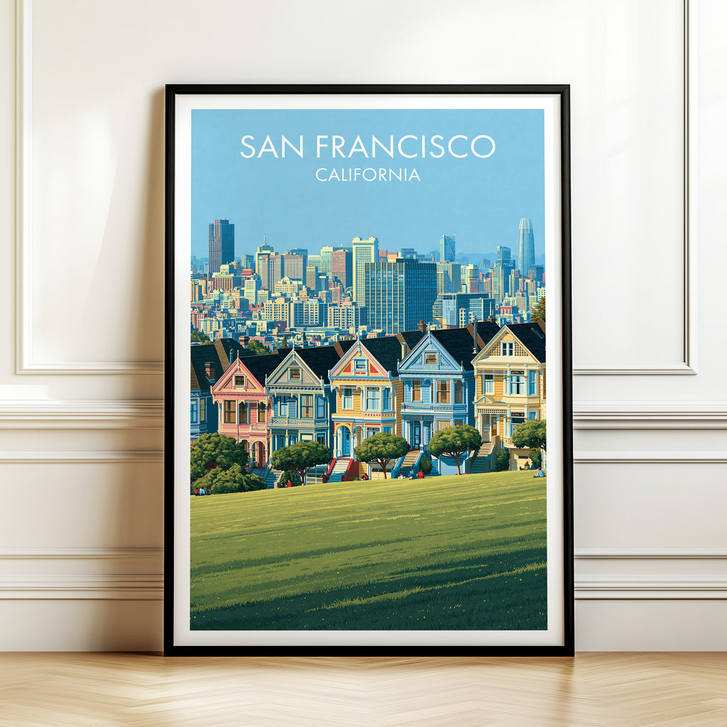 Painted Ladies San Francisco California