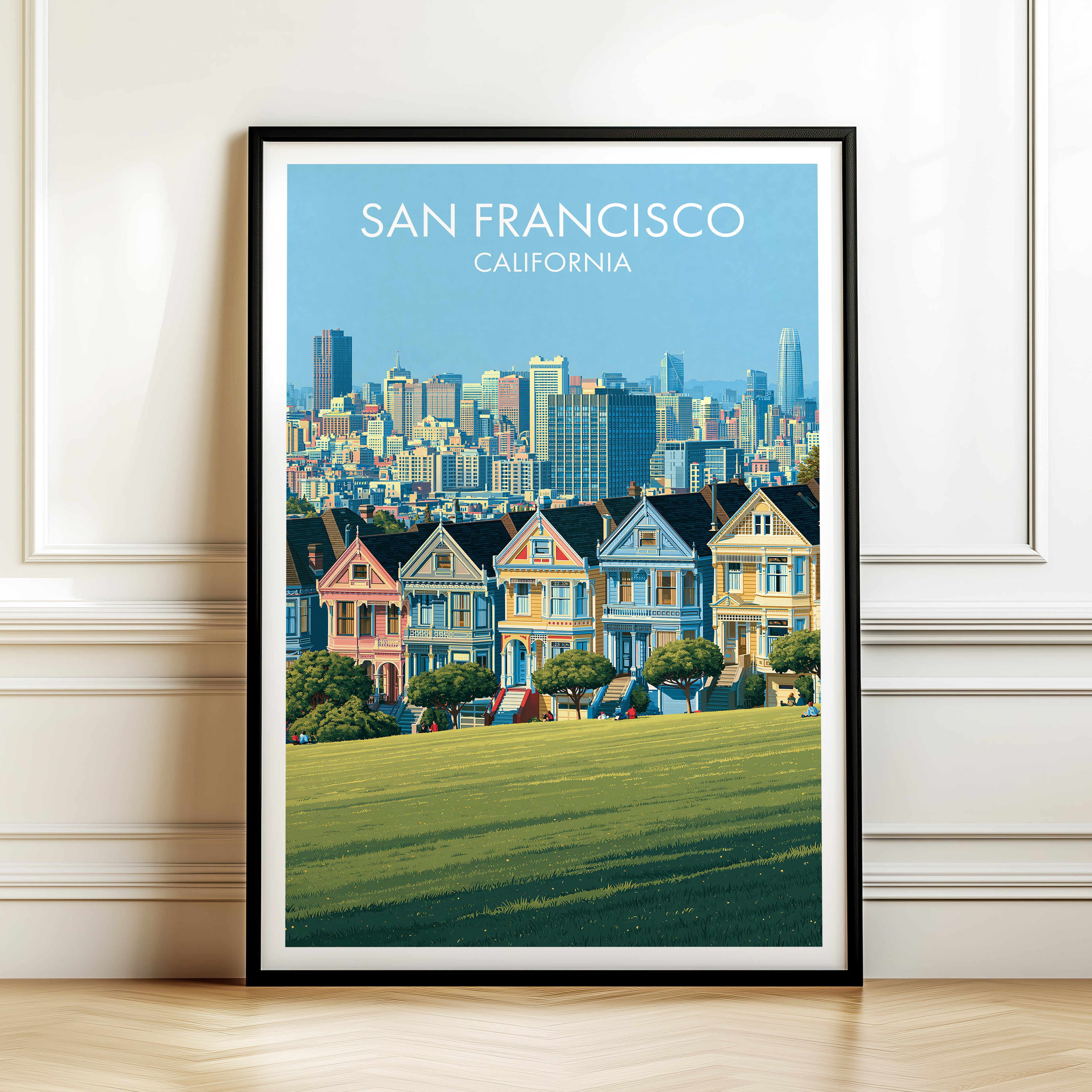 Painted Ladies San Francisco California